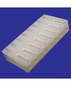 PHU-08 PITCH 3.96 MM + TERMINALS, разъем питания 8 контактов, гнездо на кабель, шаг 3,96мм