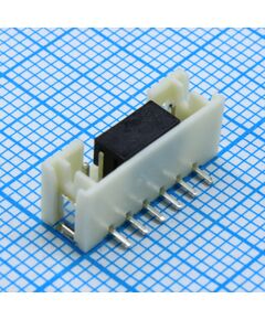MW-6MS PAD+REEL W2103-06PSATQWR, вилка на плату 6 pin шаг 2,0мм smd