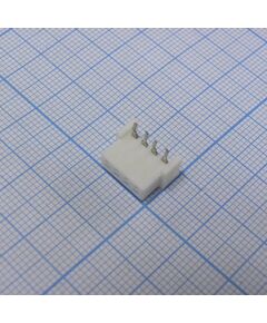 XH 04Fr 2.5mm розетка на плату угловая, розетка на плату угловая
