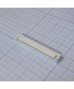 XH 20M 2.5mm, вилка в плату