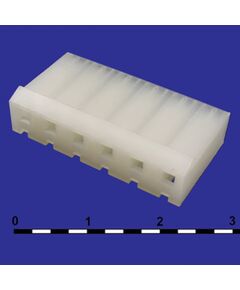 MHU-06 PITCH 5.08 MM + TERMINALS, разъем питания mhu-xx, гнездо 6pin, шаг 5.08мм