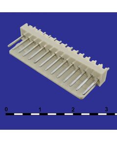 WF-14 PITCH 2.54MM, разъем питания 14 контактов, вилка прямая на плату, шаг 2,54мм
