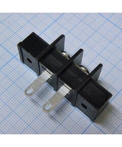 DG65H-A-02P-13-00A(H), барьерный клеммный блок на 2 контакта. серия dg65h-a