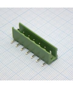 HT508R-5.08-07P-14-00A(H), клеммник на плату, 7 контактов. серия ht508r