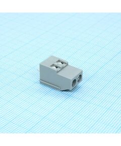 BC-508X18- 2 GY, клеммы для печатной платы, номинальный ток: 24 a, расчетное напряжение (iii/2): 400 в, номинальное сечение: 2,5 мм?, размер шага: 5,08 мм, полюсов: 2, тип подключения: винтовой зажим с натяжной гильзой