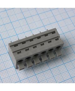 DG211V-5.0-06P-11-00A(H), нажимной безвинтовой клеммный блок