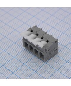 DG242V-5.0-04P-11-00A(H), нажимной, безвинтовой клеммный блок