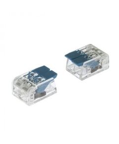 PCT-412 BLUE, клемма зажимная соединительная безвинтовая 2 провода сечение 0.5-2.5 кв.мм