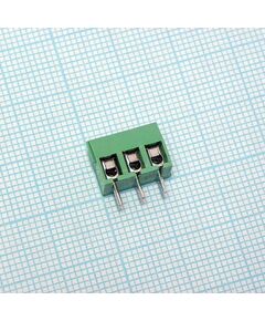 DG350-3.96-03P-14-00A(H), винтовой клеммный блок с защитой провода, 3 контакта. серия dg350-3.96
