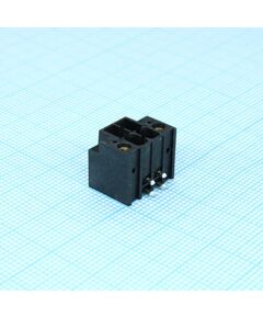 DMC 1.5/ 2-G1F-3.5-LR P20THR, корпусная часть для печатных плат, номинальный ток: 8 a, расчетное напряжение (iii/2): 160 в, номинальное сечение: 1,5 мм?, полюсов: 2, размер шага: 3,5 мм, цвет: черный