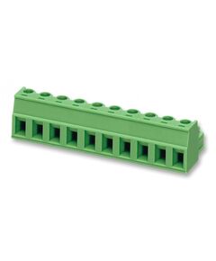 MC 1.5/2-ST1-5.08, разъем на плату, сечение: 1,5 кв.мм, цвет: зеленый, 8 a, 320 в, гнездо, контактов- 2, рядов- 1, контактов в ряду- 2, точек подкл-я- 2, cемейство- mc 1,5/..-st1, шаг- 5,08 мм , коробка