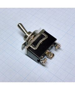 KN3(C)-102A-B2, тумблер on-on 1 группа контактов с винтами