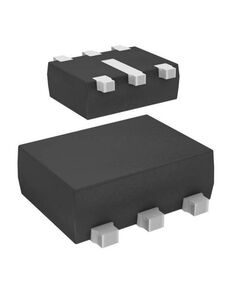 ESDALC6V1-5P6, tvs диод защитный 5в пиковое рабочее 14в ограничение sot666