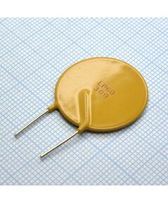 LP60-300F, самовосстанавливающийся предохранитель ptc 3a(hold) 6a(trip) 60v 40a 2.8w 19.8s 0.04ohm radial 25 x 3.1mm, bulk