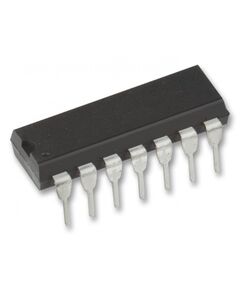 SN74ABT125N, счетверенный шинный буфер с третьим состоянием dip14