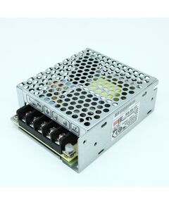 RS-35-12, ac-dc, 35вт, выход 12в/3a, рег. вых 10.8…13.2 в , вход 88…264в ac, 47…63гц / 125…373 в dc, изоляция 3000в ac, в кожухе 99х82х35мм, -25…+70°с