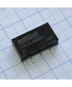 AM2D-0512DZ, dc/dc, 2вт, вход 4.5…5.5в, выход ±12в/±0.083а, изоляция 1000в dc, кпд 78%, максимальная емкостная нагрузка не более ±220мкф, sip7, 19.5x6x10мм, -40…85°c, пластик