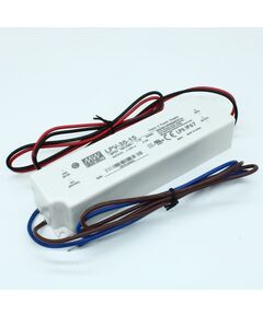 LPV-35-15, ac-dc, 36вт, ip67, вход 90…264в ac, выход 15в/2,4а, изоляция 3000в ac, в кожухе 148х40х30мм, -30…+75°с