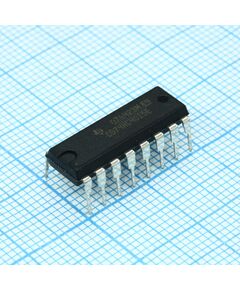CD74HC4015E, 4-х разрядный сдвоенный последовательно-параллельный регистр сдвига 16-pin pdip туба