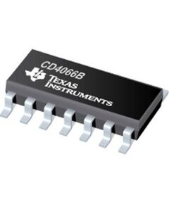 CD4066BM, логический элемент кмоп переключатель х 4, so14