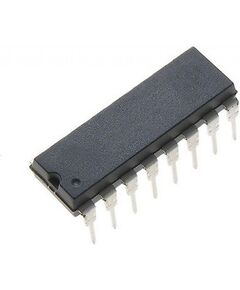 CD4042BE, триггер d-типа х 4, dip16