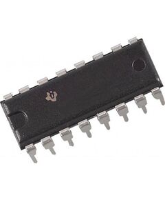 CD4543BE, преобразователь двоично-десятичного кода в семисегментный, dip16