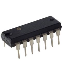 CD4012BE, логический элемент кмоп и-не 2 х 4, dip14