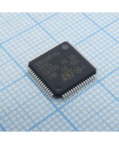 STM32F446RET6, микроконтроллер stm 32-бит ядро arm cortex m4 risc 512кб флэш-память 2.5в/3.3в медицинского применения 64-pin lqfp лоток