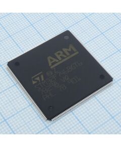 STM32F746BGT6, микроконтроллер stm 32-бит ядро arm cortex-m7 462dmips/2 1мб флэш-память lqfp 208