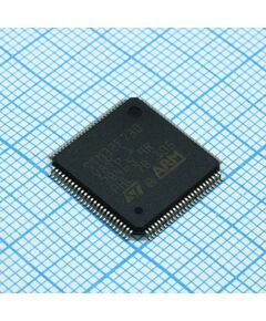 STM32F730V8T6, микроконтроллер 32-бит ядро arm cortex m7 risc 64кб флэш-память 3.3в 100-pin lqfp лоток