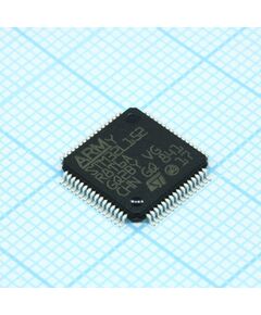 STM32L152R8T6A, микроконтроллер stm 32-бит 64кб флэш-память 64lqfp