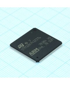 STM32H743ZIT6, микроконтроллер stm 32-бит 2мб флжш-память 1кб озу 400мгц lqfp-144