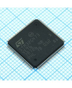 STM32G473VET6, микроконтроллер 32-бит ядро arm cortex m4 risc 512кб флэш-память 3.3в 100-pin lqfp лоток