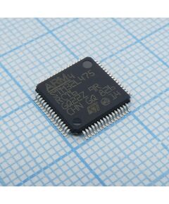 STM32L475RCT6, микроконтроллер stm 32-бит ядро arm cortex m4 risc 256кб флэш-память 3.3в 64-pin lqfp лоток