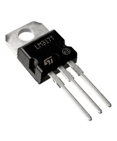 LM317T, регулируемый стабилизатор с низким падением напряжения положительной полярности, 1.2 в-37 в, 1.5 а