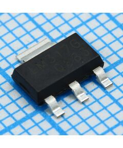 LM317G-AA3-R, регулируемый стабилизатор линейный положительной полярности sot-223
