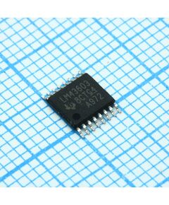 LM43603PWPR, преобразователь постоянного тока понижающий синхронный подстраиваемый 3а