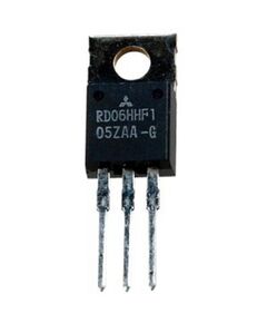 RD06HHF1-101, полевой транзистор n-канальный радиочастотный 50в 3а 27,8вт 30мгц tch=150°c