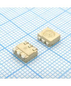KAAF-5060QBDSURKZGCT, светодиод smd 5х6мм/красный/630нм/180-350мкд - зеленый/525нм/280-650мкд/синий/470нм/110-250мкд/прозрачный/100°