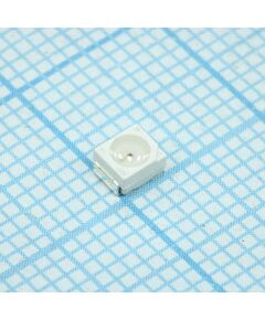 KA-3528SURCK, светодиод smd 3,5х2,8мм/красный/635нм/70-200мкд/прозрачный/120°