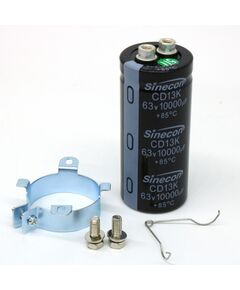 GBK103M1J35808ZVG5S00, конденсатор алюминиевый электролитический с выводами под винт 63vdc, 10000uf 20%, 35*80mm, 15000h, 10a