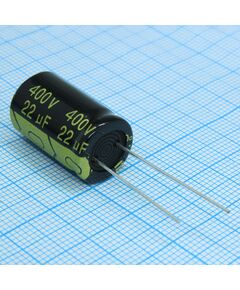 TS13D22W150MSB0B0R, конденсатор алюминиевый электролитический радиальный 15мкф 450в ±20% 13*20 p:5мм 430ма 8000ч 105°c