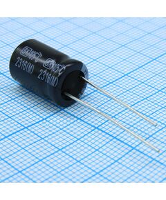 SK035M471G15TKKKS00R, конденсатор радиальный 470мкф 35в ±20% 10х15мм 105°c