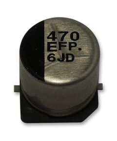 EEEFP1V330AP, конденсатор алюминиевый электролитический 33мкф 35в ±20% (6.3 x 5.8мм) для поверхностного монтажа 0.26 ом 300ма 2000час 105°с автомобильного применения лента на катушке