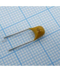 TS170R1H684KSBBB0R, конденсатор керамический многослойный 0.68мкф 50в x7r ±10% радиальный 5.08мм 125°c россыпь
