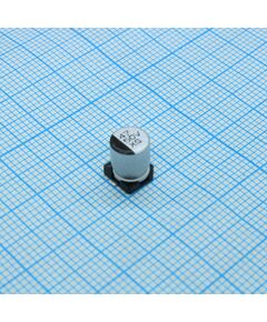 TS13C01H470MGT000R, конденсатор алюминиевый электролитический smd 47мкф 50в ±20% (6.3 x 7.7мм) 63ма 2000час 85°с лента на катушке