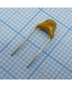 TS170R1H683KSBBB0R, конденсатор керамический многослойный 0.068мкф 50в x7r ±10% радиальный 5.08мм 125°c россыпь