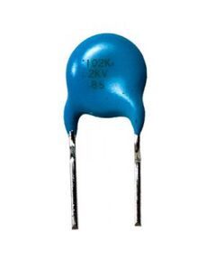 DEBB33D102KB2B, керамический конденсатор радиальный 0.001uf 2000v b 10% (8 x 5mm) формован. выводы длиной 5mm с шагом 5mm 85°c, россыпь
