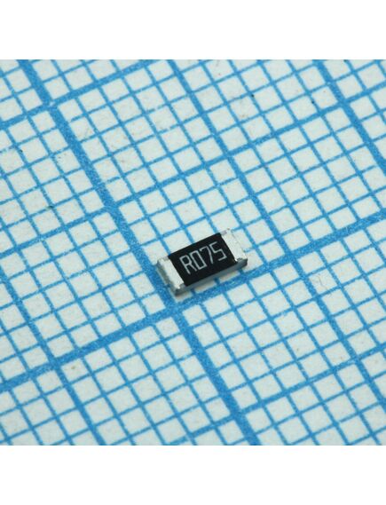 RL1206FR-070R075, толстопленочный чип-резистор 1206 0.075ом ±1% 0.25вт -55°с...+125°с, изображение 2