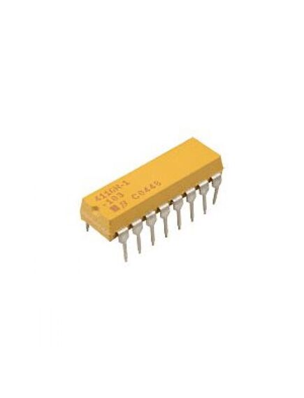 4116R-1-102LF, резисторная сборка 8 резисторов 1ком